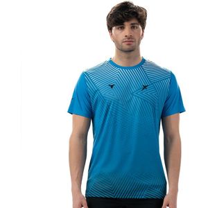 Drop Shot - Abian Campa - T-shirt - Blauw - Spandex Mesh en Polyester