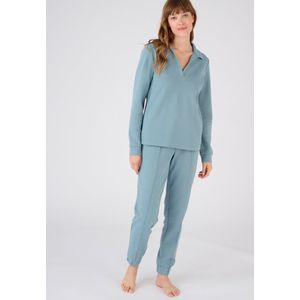 Damart - Sweater met polokraag - Dames - Blauw - XS