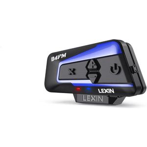 Motorfiets Intercom - Motorhelm - Bluetooth 5.0 - Voor 10 ruiters - 1 stuk - 2000M - Headsets - Handsfree - Communicator - Interphone