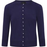 DreiMaster - Klassik - Gebreid Vest - Navy