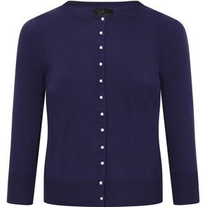 DreiMaster - Klassik - Gebreid Vest - Navy