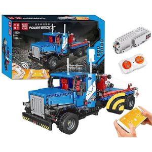 Mould King - Technic Vrachtwagen Truck rc auto | City speed champions adventure | Creator classic motor bouwpakket | Technische speelgoed ideas voor expert volwassenen & kinderen | 1064 bouwstenen autos's modelbouw (compatibel met lego of mega bloks)