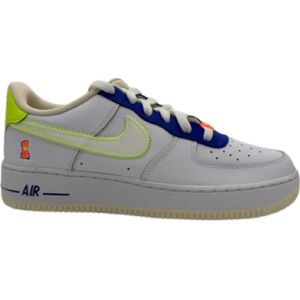 Nike - Air force 1 LV8 (GS) - Sneakers - Kinderen - Wit/Blauw/Groen - Maat 38.5