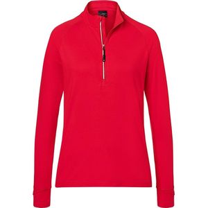 James and Nicholson Dames/dames Half Ritssport Top (Rood)