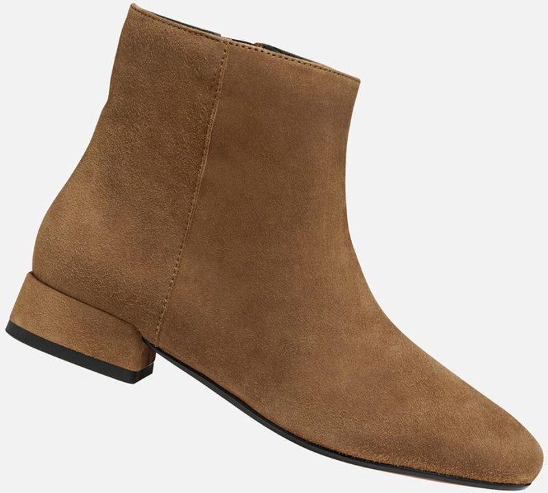 Geox - Dhyalma - Enkellaarsjes - Taupe - Suède