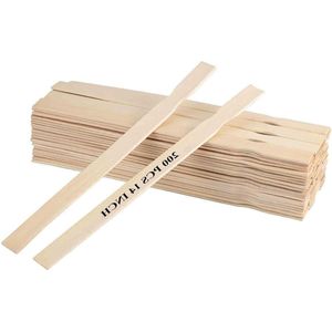 35 cm Houtverf Roerstokjes - 200 STKS voor Verf Mengen Hout Roerstaafjes