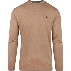 Scotch and Soda - Pullover Camel Melange - Heren - Maat XXL - Modern-fit