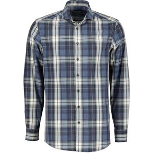 Ledub Overhemd - Extra Lang - Blauw - 44