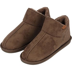 Morethansocks - Hoge Sloffen - Suede - Pantoffels Heren - Warme Sloffen