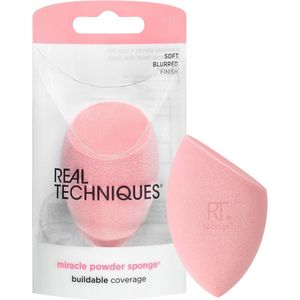 Miracle Powder Sponge voor Perfecte Poedertoepassing - Geschikt voor Drogen en Vochtig Gebruik