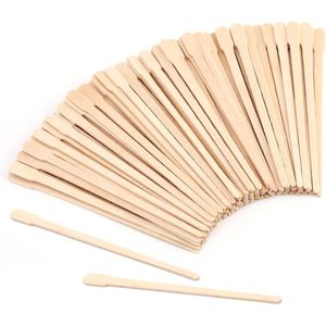 Wenkbrauw wax sticks - 100 stuks voor gezicht, wenkbrauwen en benen