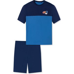 Schiesser Pyjama korte broek - 800 - maat 164 (164) - Jongens Kinderen - 100% katoen- 180999-800-164