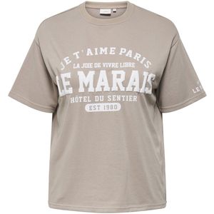ONLY CARMAKOMA - CARJILL 2/4 O-NECK SWEAT JRS - Dames - Sweaters