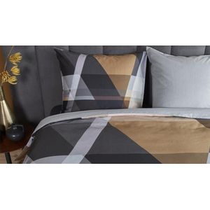 Kardol Dilate dekbedovertrek - Tweepersoons - 200x200/220 - Grijs