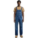 Lee - Bib Salopette - Blauw - 100% Katoenen Denim - Relaxed Pasvorm