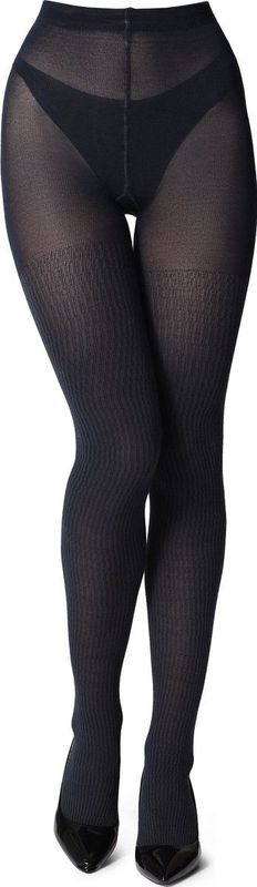 Bellivalini - BLV-GI-1115 - Dames Panty - Donkerblauw - 100 DEN - Halsterloos - Katoen