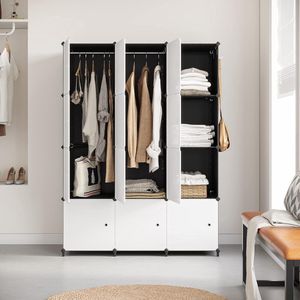 kledingkast armoire /placards / kasten ‎144 x 47 x 182 cm
