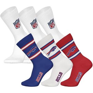 NFL Sokken NFL 6Pack Crew Socks Set van 6