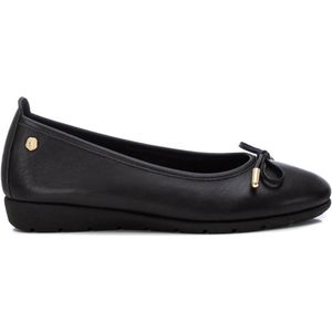 Carmela - Ballerina's - Leer - Met Strikdetail - Antislip Rubberen Zool