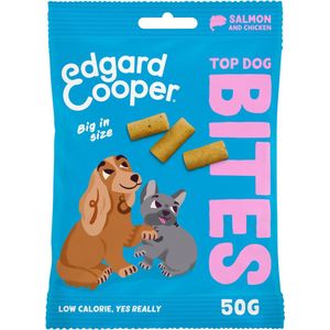 3x Edgard & Cooper Adult Bite L Zalm & Kip 50 gr