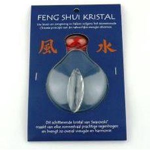 Feng Shui Kristal Ovaal Smal