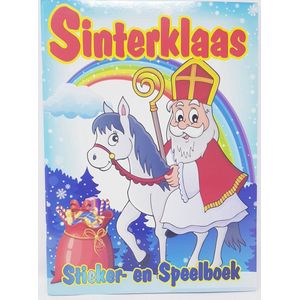 Verhaak Sinterklaas Sticker- En Speelboek A4