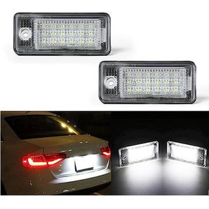 LED CANBUS Kentekenverlichting voor Audi A3 S3 RS4 A4 S4 RS4 A5 S5 RS5 A6 S6 A8 S8 Q7 / Sedan / Avant