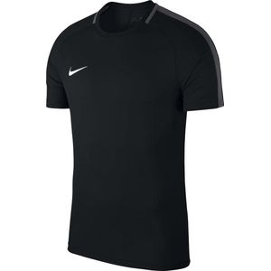 Nike Dry Academy 18 Sportshirt Heren - Black/Anthracite/White