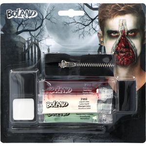 Boland - Schminkset Zombie-rits - - Schminkset - Carnaval, Halloween, Themafeest - Halloween schmink - Horror