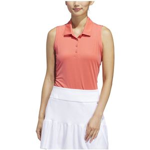 Adidas W UlT C SLD Mouwloze Polo Koraal