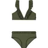 SHIWI Girls BELLA bikini set Bikiniset - forest green - Maat 134/140