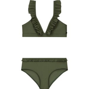 SHIWI Girls BELLA bikini set Bikiniset - forest green - Maat 134/140