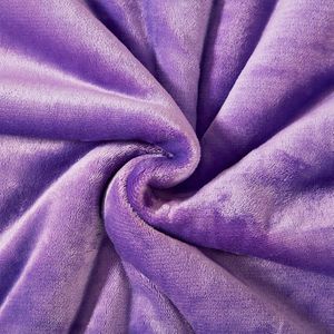 Sherpa Deken, violet, tweezijdige woondeken, knuffeldeken, extra dikke warme bankdeken, van Sherpa, 220 x 240 cm, super fleece deken als bankplaid of woonkamerdeken