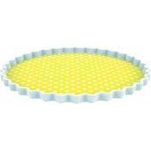 Zak!Designs Gebaksbord Dotty - Rond - Ø 20 cm - Geel