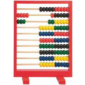 Houten telraam rood