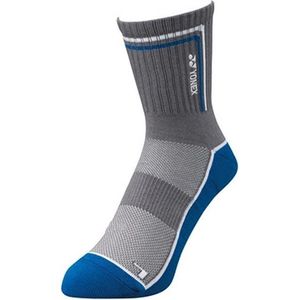 Yonex Sportsokken Crew 19118 Unisex Grijs/blauw Maat 35-38