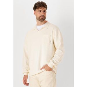 Woodbird - Wblych Terry Polo - Sweater - Beige - Heren