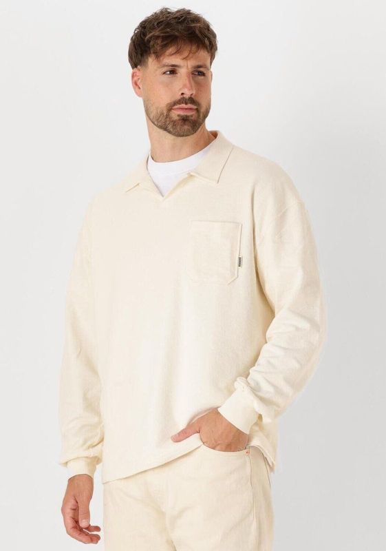 Woodbird - Wblych Terry Polo - Sweater - Beige - Heren