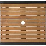 Acacia Houten Bartafel - 60x60x(h)100cm