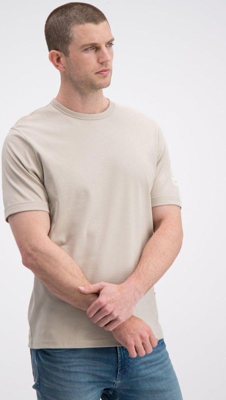 Gabbiano - Heren Shirt - Dan - 156215 - 5002 Ivory Bone