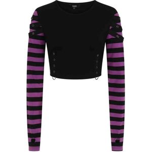 Banned - LYCORIS Crop top - M - Paars