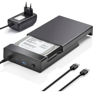 Harde schijf docking station USB 3.0 SATA HDD/SSD voor 2,5 en 3,5 inch schijven