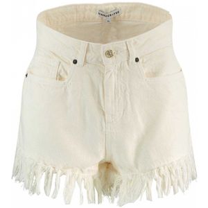 Harper & YVE - Mara-Sh - Korte Broeken - Ecru - Denim
