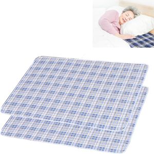 Incontinentieonderleggers - waterdichte incontinentiekussen voor bed - wasbaar - onderhoudsbed - 70 x 90 cm - ademend - gemakkelijk te reinigen - voor alle