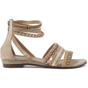 Lazamani - Jovena Dames Sandalen Biscuit - Maat 39