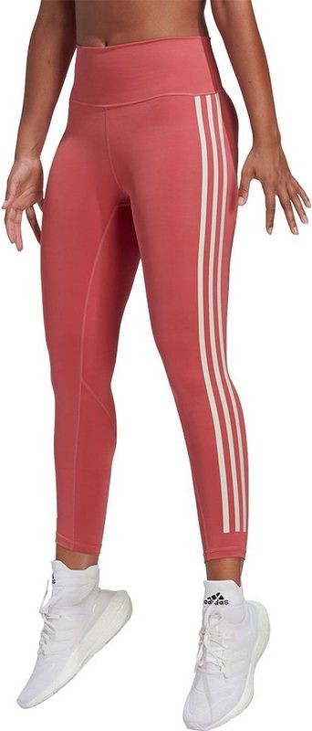 adidas - Optime Trainicons - Legging - Dames - Hoge Taille - AEROREADY