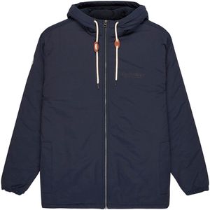Quiksilver - June Battle - Bomberjack - Blauw - Katoen Nylon Mix Stof