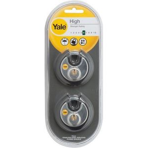 Yale Hangsloten Y130/70/116/2 - 2 stuks