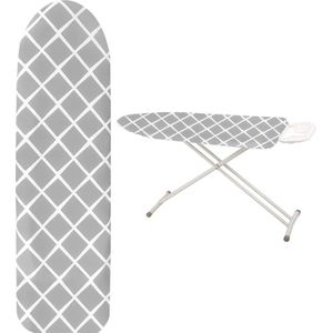 DailySupplies® Strijkplankhoes - Strijkplankhoezen - Strijkplankovertrek - Grijs