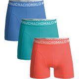 Muchachomalo Boys Boxershorts - 3 Pack - Maat 122/128 - 95% Katoen - Jongens Onderbroeken